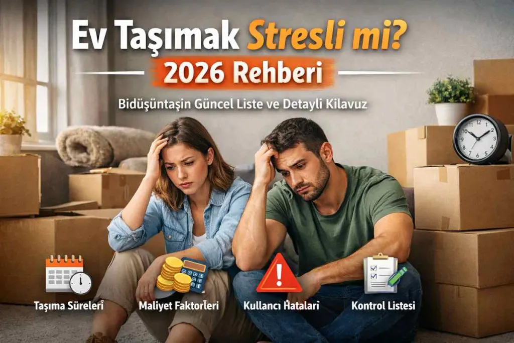Ev Taşımak Stresli mi? 2026 Rehberi